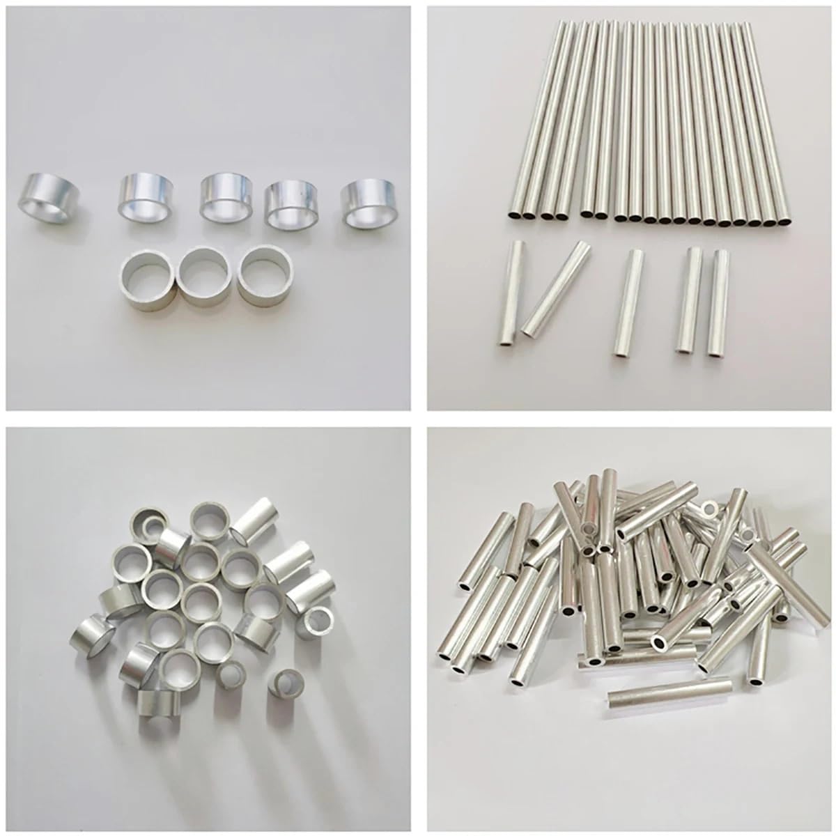 Industrie Tubes Capillaires En Aluminium 6061, 4 Pièces