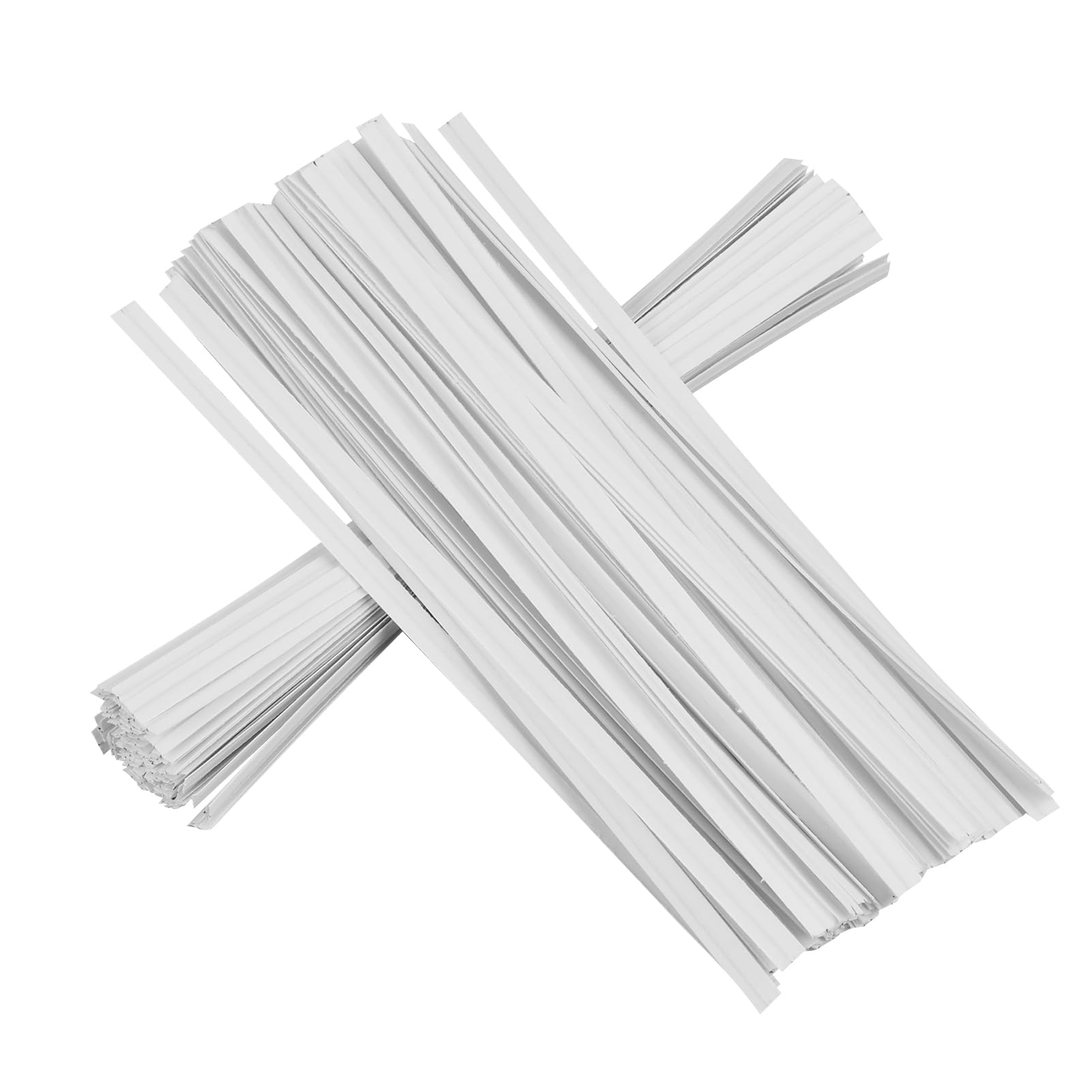 200 Pcs Kraft Paper Twist Ties, Bread & Candy Ties, 5" (120mm) Length, Reusable Durable Bag Sealing Wire Ties for Bread Bags, Gardening, Crafts, Trash Bags, Food Storage, Bakery, Party Treat Bags