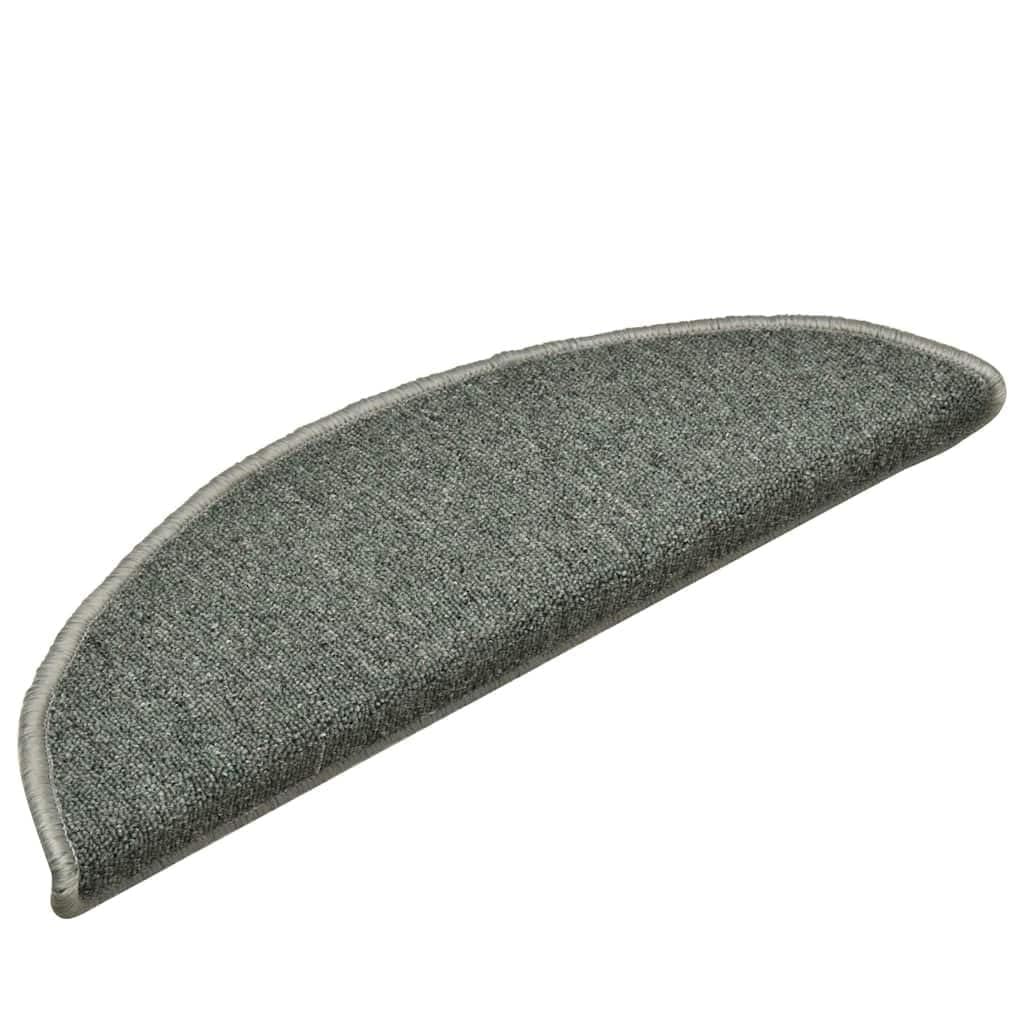 Maty Na Schody 15 Szt. 56x17x3 cm Ciemnozielone Półokrągłe Nakładki