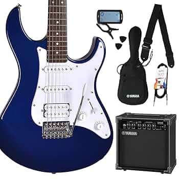 Amazon | YAMAHA PACIFICA012 GA15IIセット ダークブルー