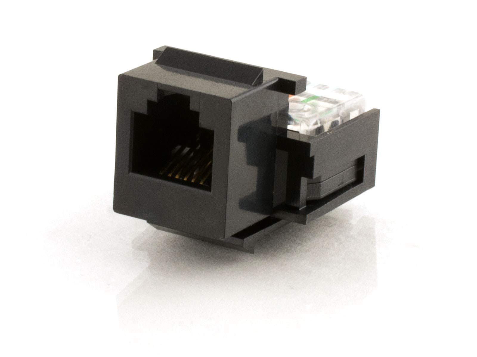 Networx Black IDC Cat3 RJ11/12 Voice Keystone Jack