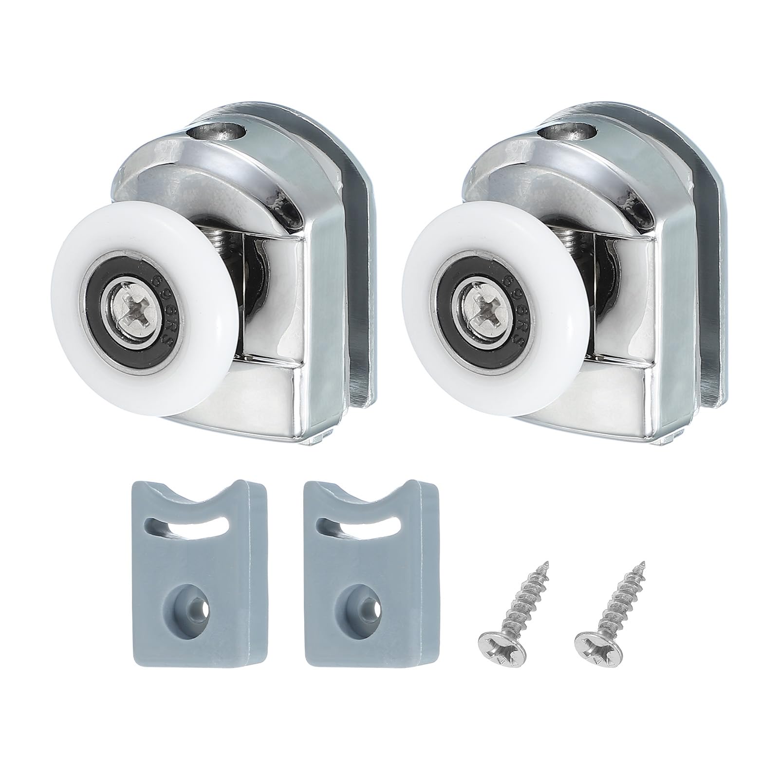 Roulette pour remplacer une porte de douche coulissante qui bloque en 25mm