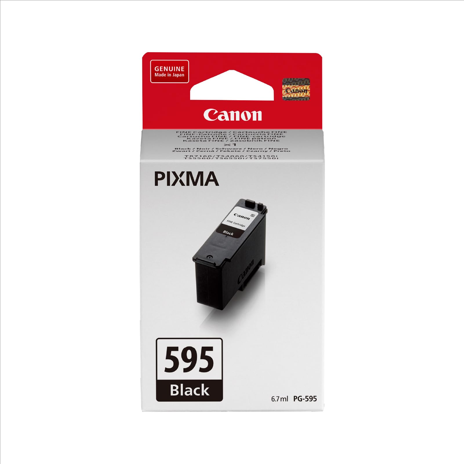 Canon Tintenpatrone – PG-595 (7171C001) Schwarz