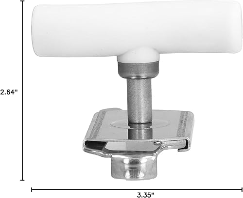 Miniatura 10 de Abrelatas de acero inoxidable, abrebotellas manual portátil, abridor de latas de alta resistencia con mango ergonómico para cocina, restaurante,