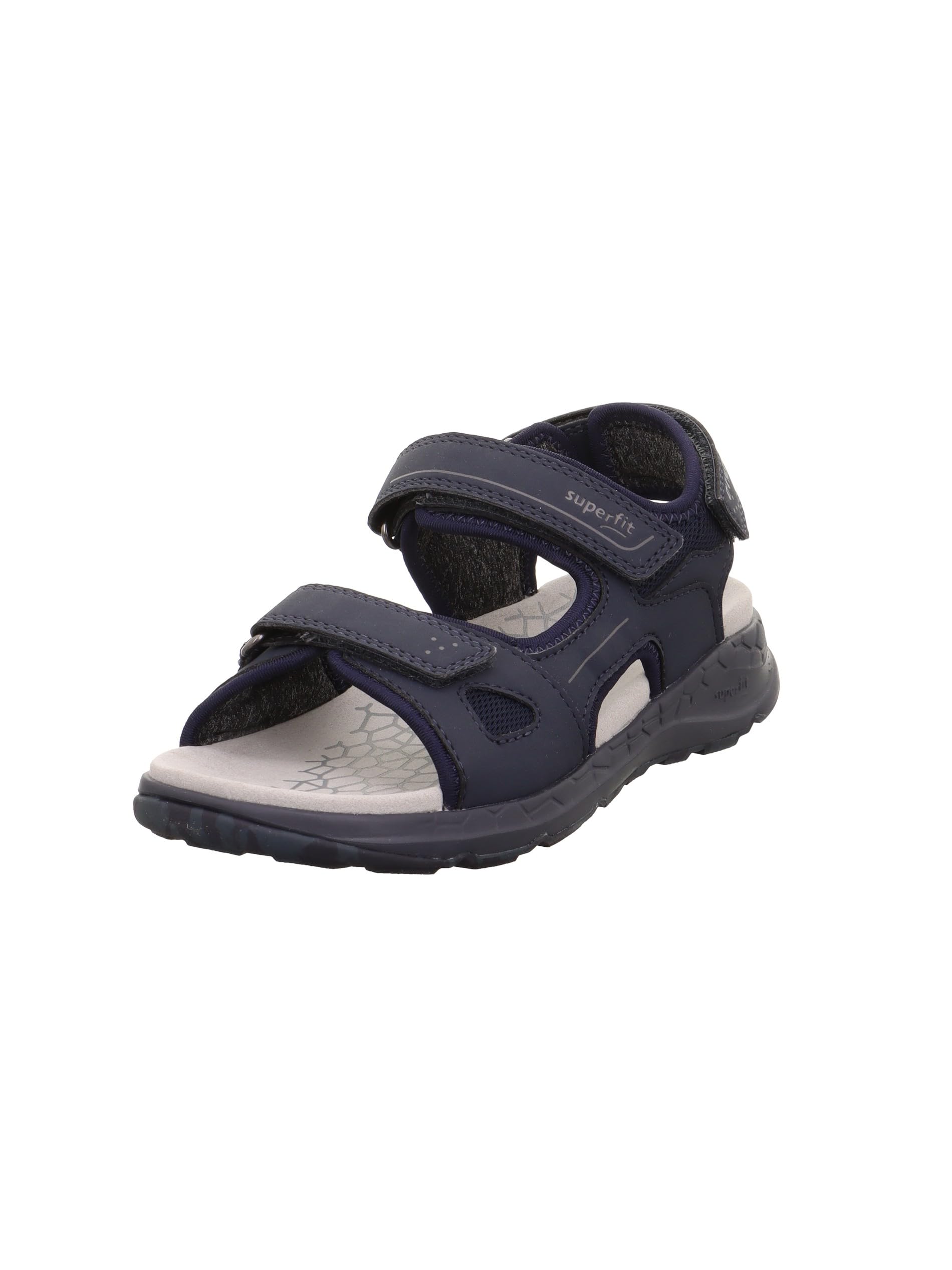 Superfit Boys Criss Cross Sandals, Blue 8030., 10.5 UK Child