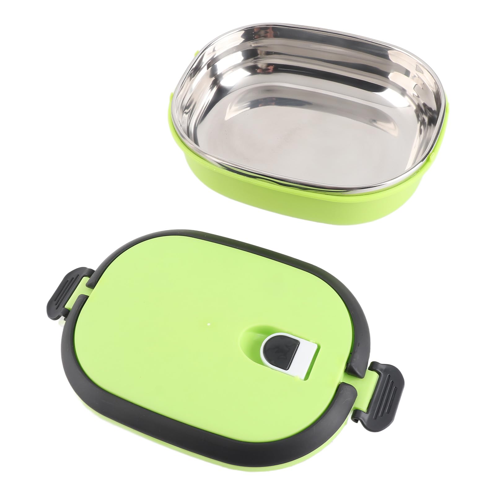 Aramox Insulated Stainless Steel Food Container, Sealed Ring Design, Heat Proof, 900-1800-2700ml Options, for Office Workers (1 Tier)