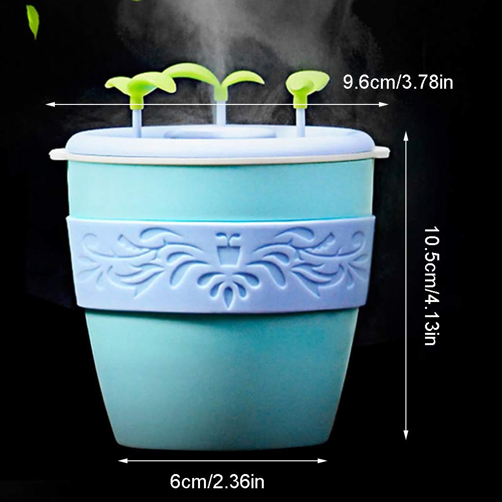 geneic Humidificateur d'air portable pour reptiles - Chargement USB - Pour animaux domestiques - Pour serpents, tortues, barbus, dragons, grenouilles, plantes