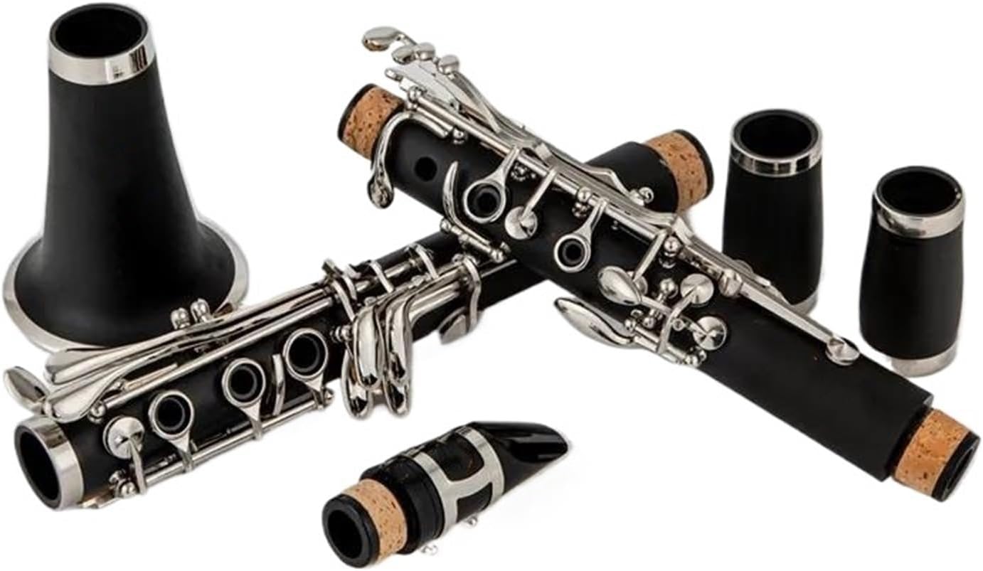 Clarinet Musical Instruments Professional Woodwind Clarinet In B Key Black Tube With Box Accessories