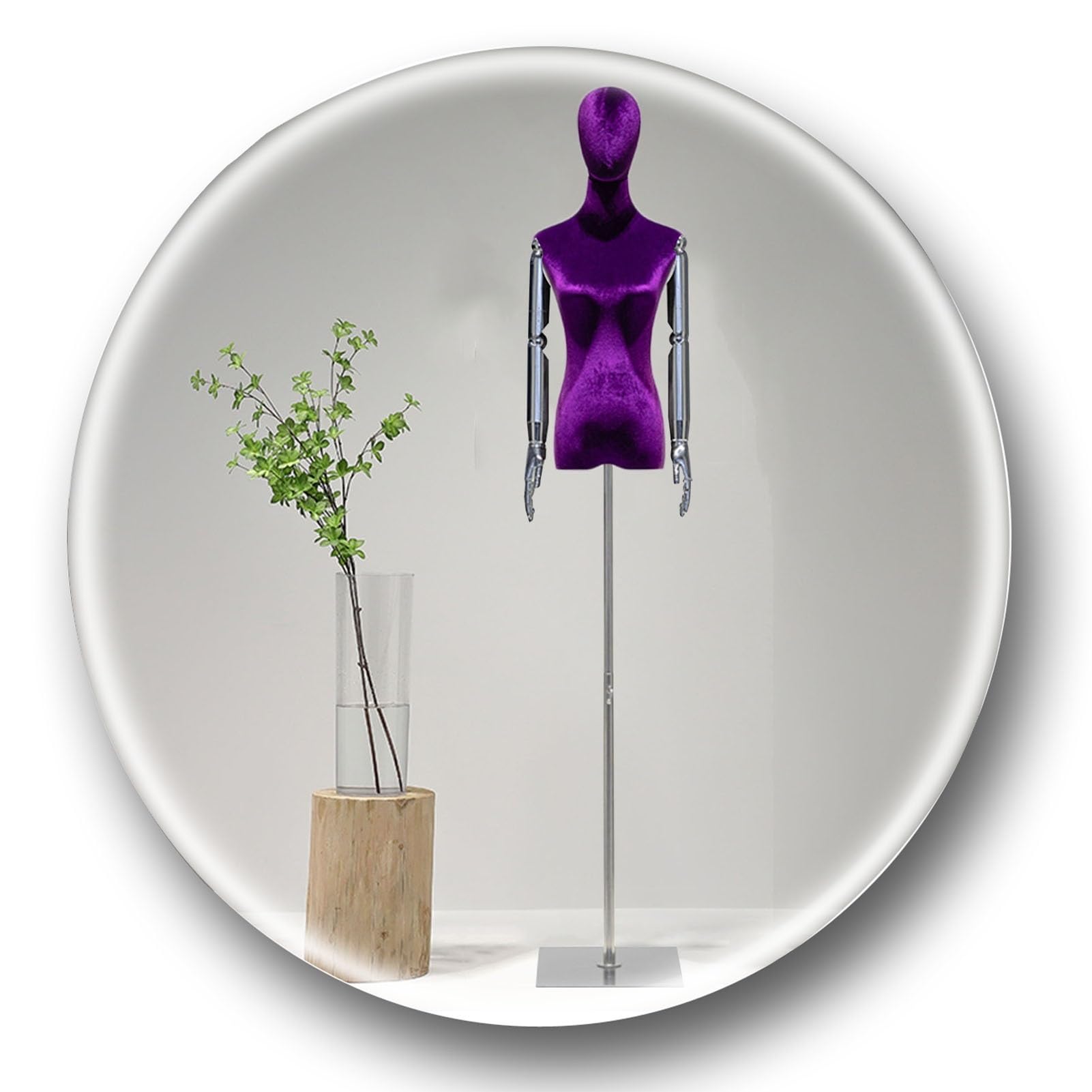 Mannequin buste de couture ajustable pour ajuster les vêtements sans plis