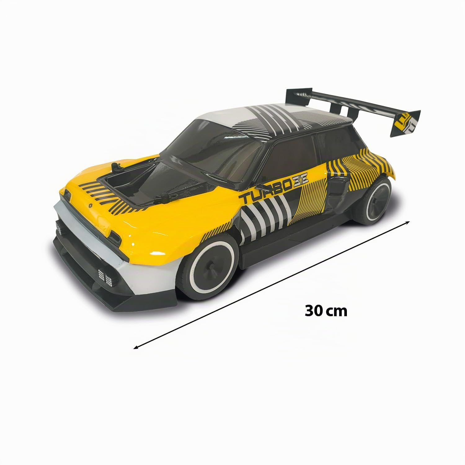 Mondo Motors Renault 5 Turbo 3E, modèle réduit à l'échelle 1:14, Vitesse jusqu'à 10 km/h, Piles Rechargeables incluses, Voiture ref 63853
