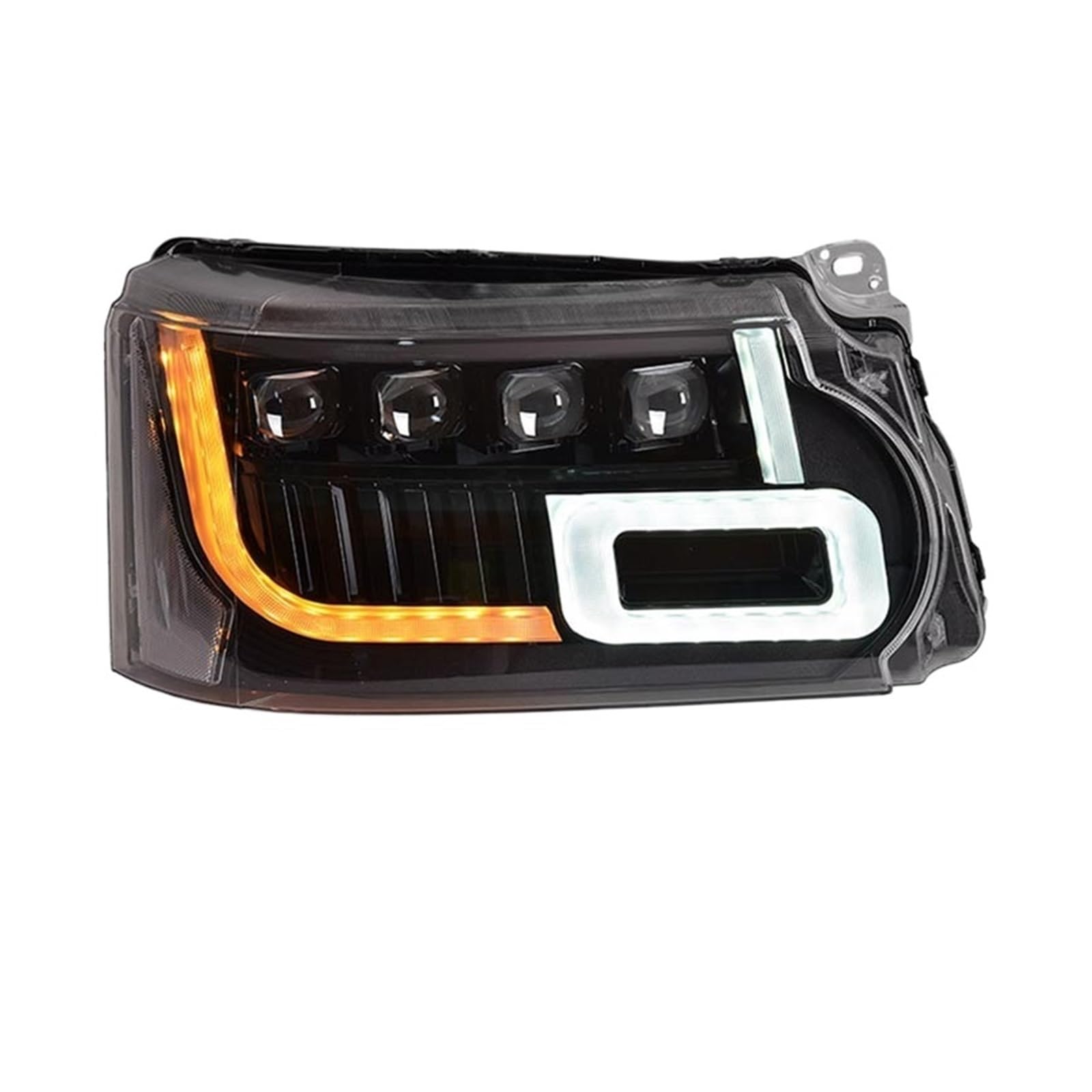 Kompatybilny z reflektorami Range Rover 2010-2013 Land Rover Matrix LED lampa czołowa DRL światła do jazdy dziennej Range Rover montaż reflektorów
