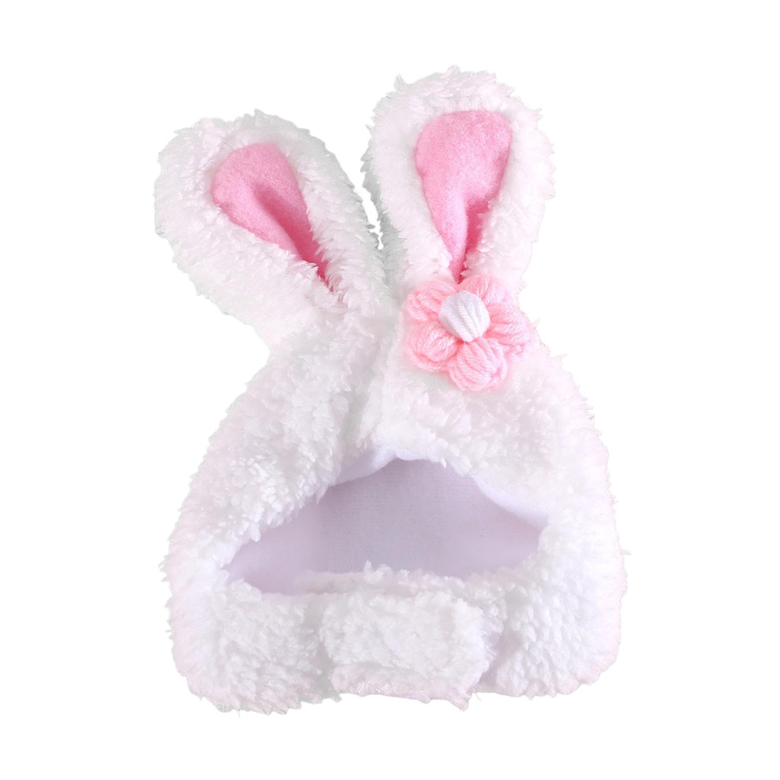 SAZ DEKOR Pet Hat Bunny Hat Dress up Headdress Warm Cute Headwear Cat Costume Soft Cap Flower (B0CJM44436) Amazon Price History, Amazon Price Tracker