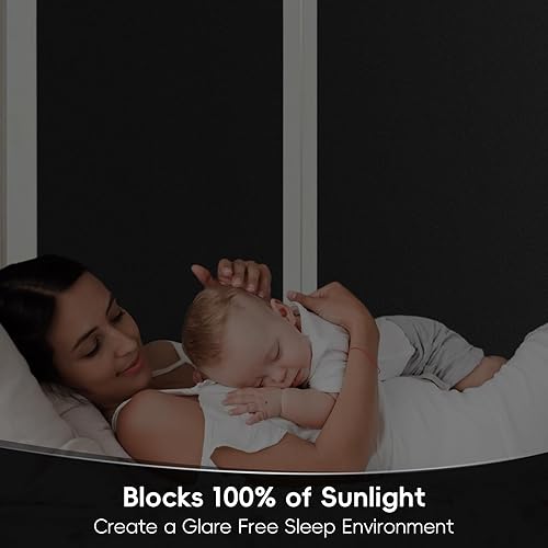 Miniatura 7 de Qualsen - Lámina esmerilada para ventana de vidrio para privacidad color blanco mate no adhesiva se adhiere por estática protección UV para las