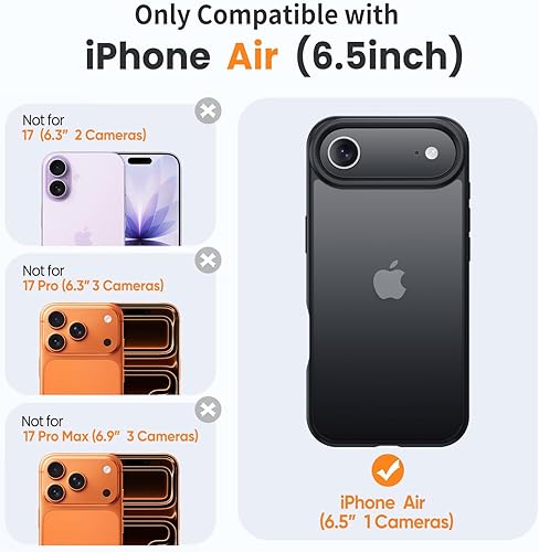 Miniatura 417 de Funda para iPhone 12, a prueba de golpes, para iPhone 12 Pro, protección contra caídas de grado militar, parte trasera dura, delgada, translúcida