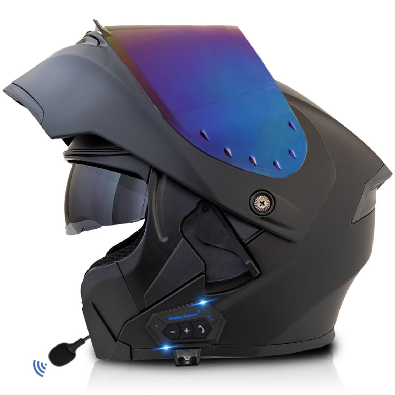 Amazon.co.jp: Bluetoothオートバイモジュラーヘルメットフリップ