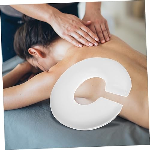 Miniatura 9 de FRCOLOR Almohada facial para mesa de masaje, almohada de cara de belleza, almohada facial suave, almohada de masaje facial, almohada de descanso de