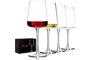 Hand Blown Red Wine Glasses: Your Trendy Tipple Companions