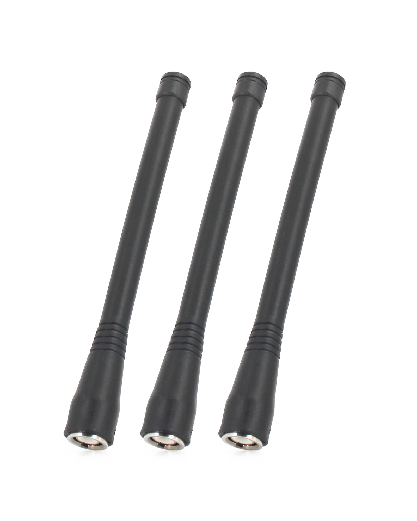 Ersatz-Airband-Antenne für Icom IC-A6 IC-A14 IC-A24 IC-A5 IC-A25, 20,3 cm flexible Gummiente Luftfahrtantenne 118-137 MHz mit BNC-Stecker für Zwei-Wege-Radio