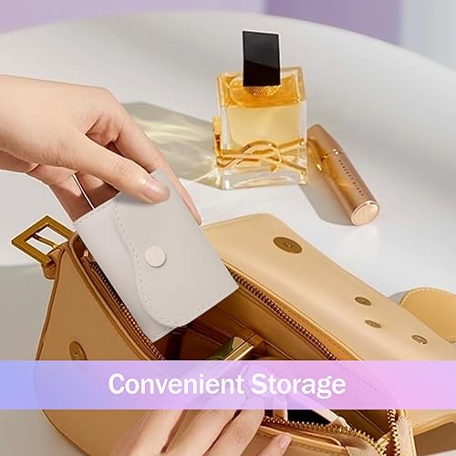 Miniatura 7 de 16 brocas de uñas con soporte de cuero portátil, brocas de 332 pulgadas para juego de uñas, brocas profesionales de carburo de tungsteno de cerámica