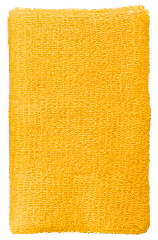 HATAS(ハタス) リストバンド ニットパイル 12cm イエロー 2個組 359