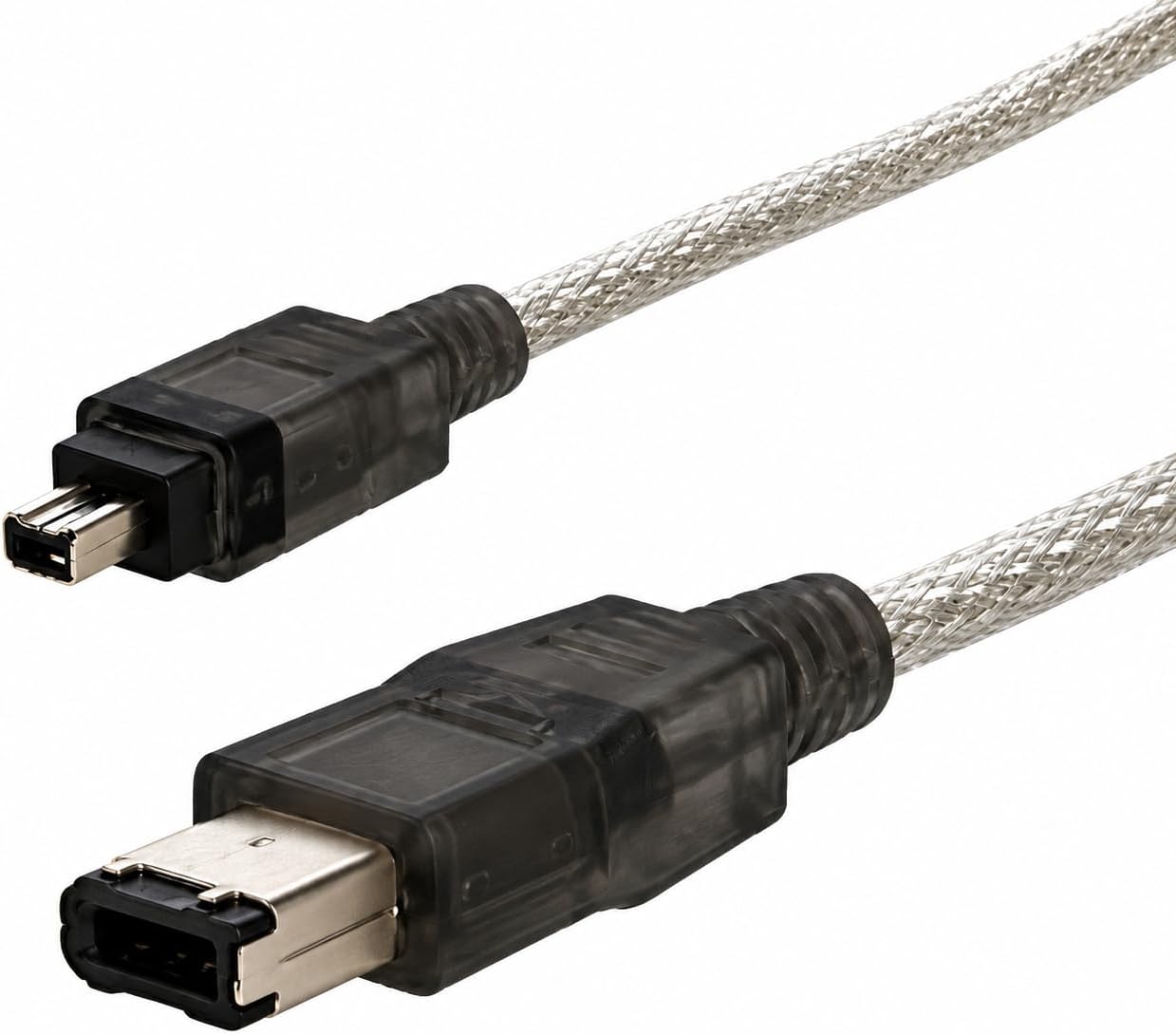 AAA PRODUCTS | HIGH GRADE - FireWire/ILINK/DV/IEEE 1394 Cable - Works with Mac & PC - Fully Moulded End Connector - For Camera, Camcorder, External Drive, Docking Station and more (4 pin - 6 pin)