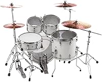 Vista 9 de Gibraltar Soporte de doble soporte de peso medio, hardware de percusión cromado, para almohadilla de práctica de tambor de caja 5707