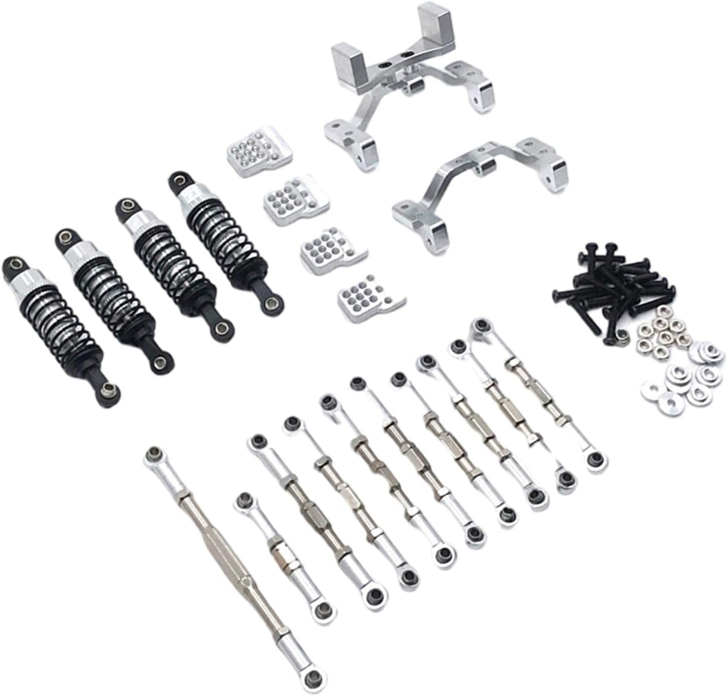 1:16 Steering Link for Accessories, Metal, Silver