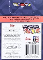 Vista 2 de Topps Match Attax Soccer Road to Nations League Finals Red Match Winner - Mini lata coleccionable con una exclusiva tarjeta dorada de edición