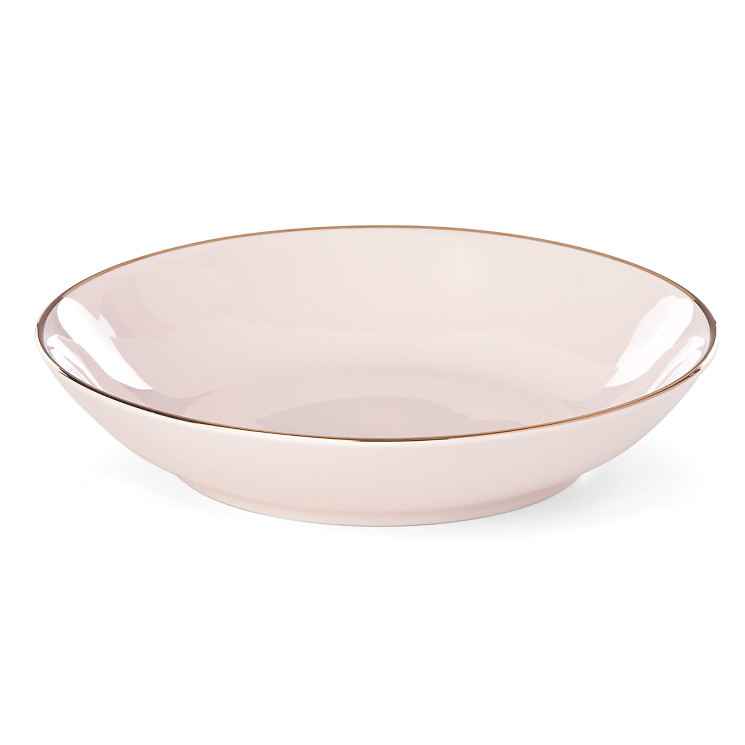 Lenox Trianna Blush 885692 Grand bol à pâtes en porcelaine Rose