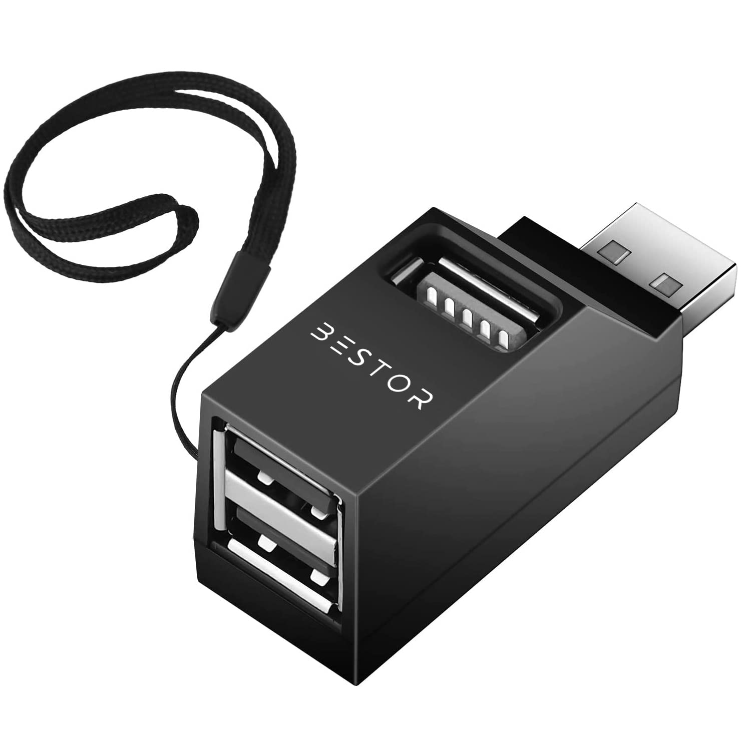 BESTOR® USB C Hub Multiport Adapter 3-in-1 – Aluminum USB C to USB