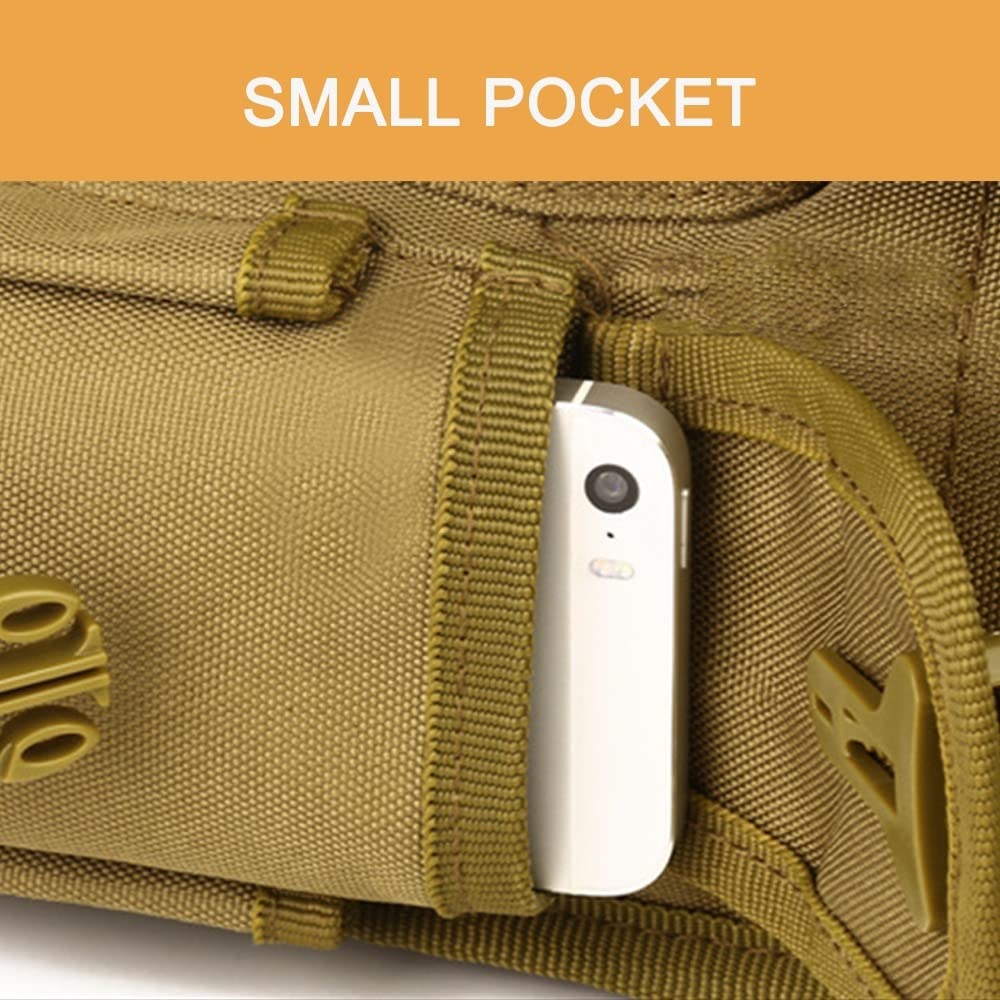 DONGKER Sac de Jambe Moto, Sacoche en Cuisse Oxford Tactique Imperméable pour Randonnée Camping Escalade Cyclisme Pêche Chasse
