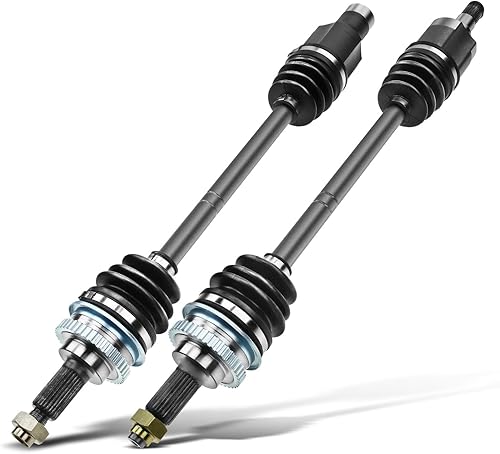 A-Premium Par (2) Conjunto de eje delantero CV compatible con Suzuki Esteem 1995 1996 1997 1998 1999 2000 L4 1.6L, transmisión manual, lado del