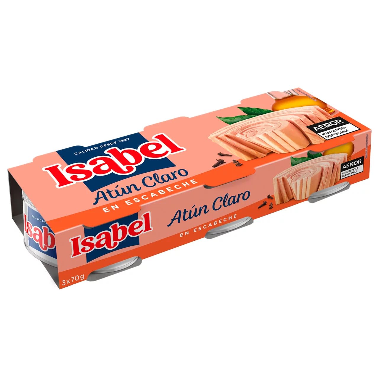 ISABEL Thunfisch hell in Escabeche 9er-Packx 52 g