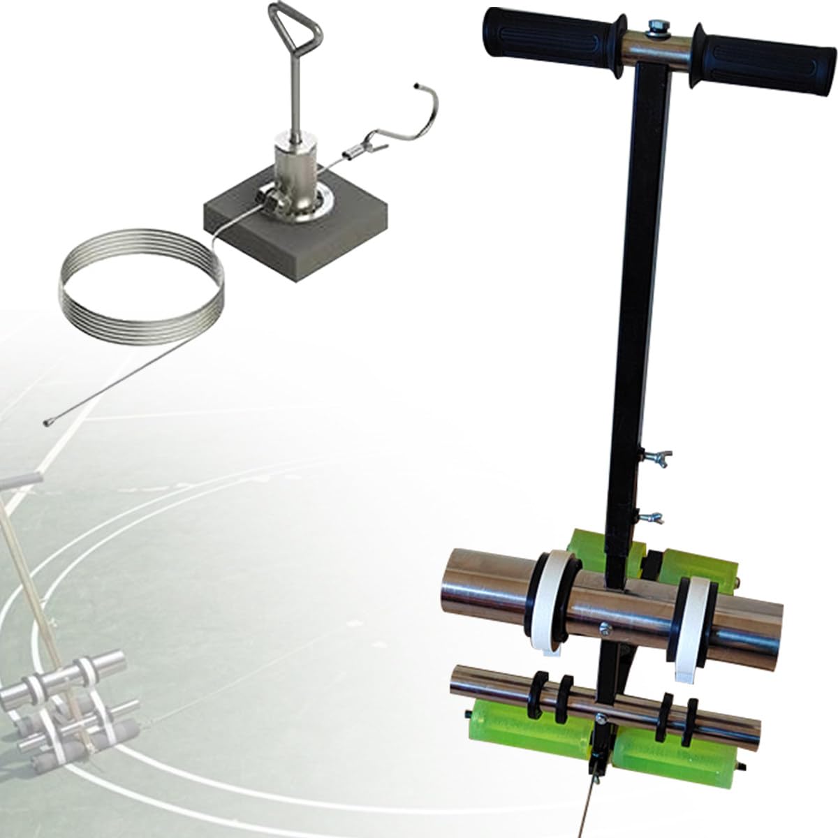 Applicatore manuale del nastro del pavimento, erogatore del nastro adesivo