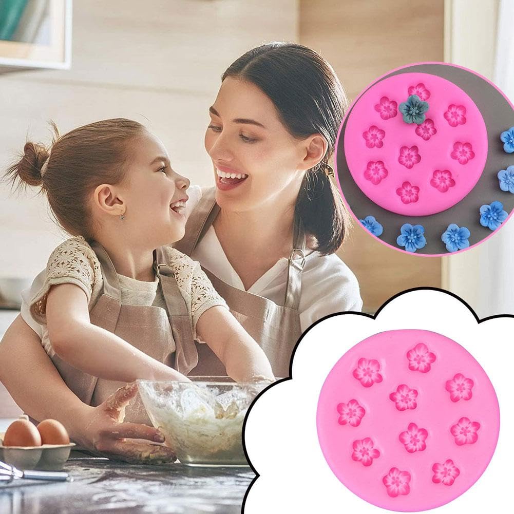 Amazon.co.jp: 桜/桃の花 シリコンモールド チョコレート型 DIY 手作り