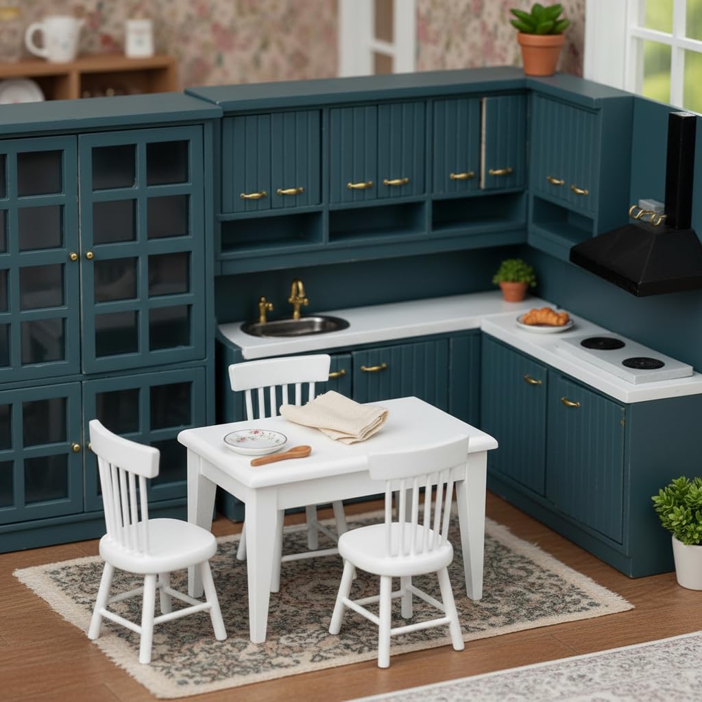 Mobili Casa delle Bambole in Legno 1:12, style to 2 | Componenti in plastica, Vetrina per bambole, Divertimento creativo, Per amanti miniature