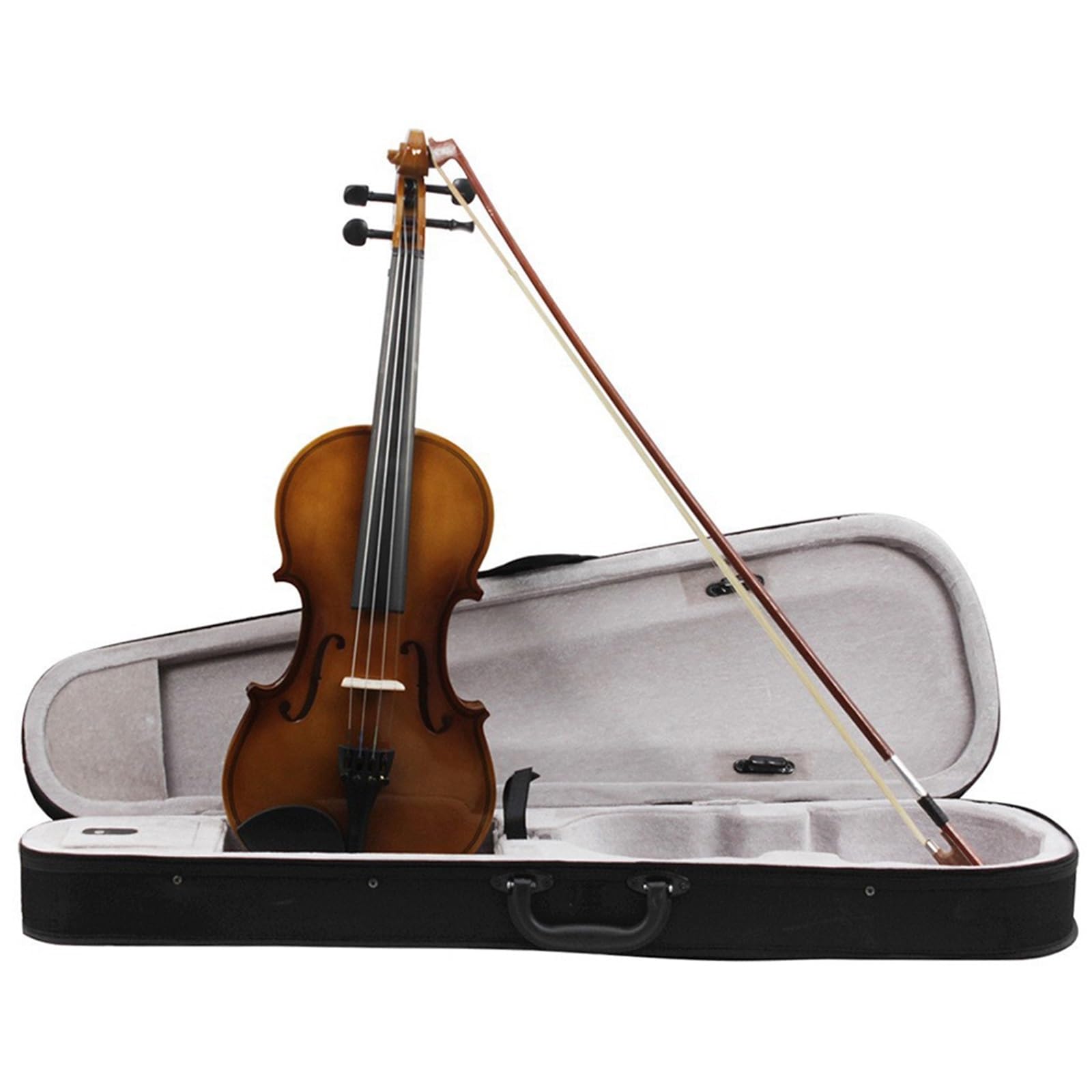 Violino Set Violino Di Colore Brillante Tiglio Violino Popolare Principiante Adulto Che Suona Il Violino(4/4)