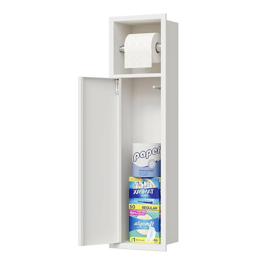 トイレ収納 Toilet paper holder Toilet Paper Holder Wall Mount Bathroom Wipe Holder