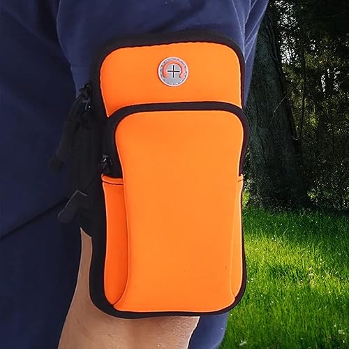 Miniatura 2 de Majatou Brazalete para teléfono para correr, deportes al aire libre, correr, correr, ejercicio, gimnasio, brazo, muñequera, funda para teléfono