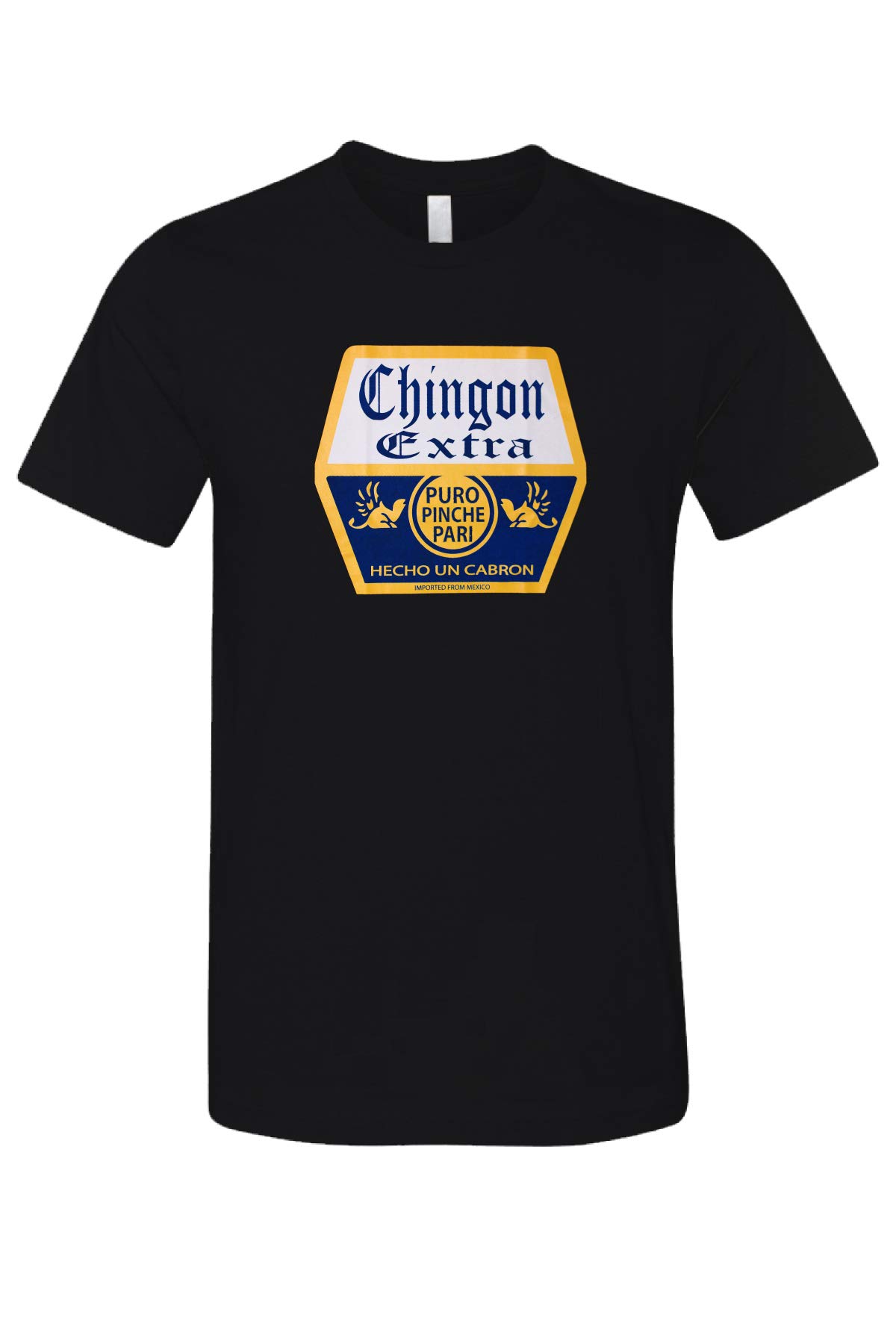 Mexican Funny Loteria Bingo & Heritage Graphic Art Men's Casual Cotton T-Shirt