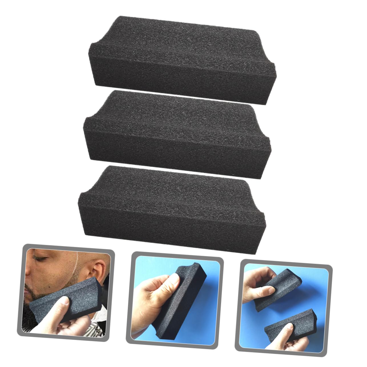 PACKOVE 15piezas Esponja Para Cepillo De Limpieza Para Fregadero Kit De Aseo Para Hombres Diseño Antideslizante Para y Limpieza De De