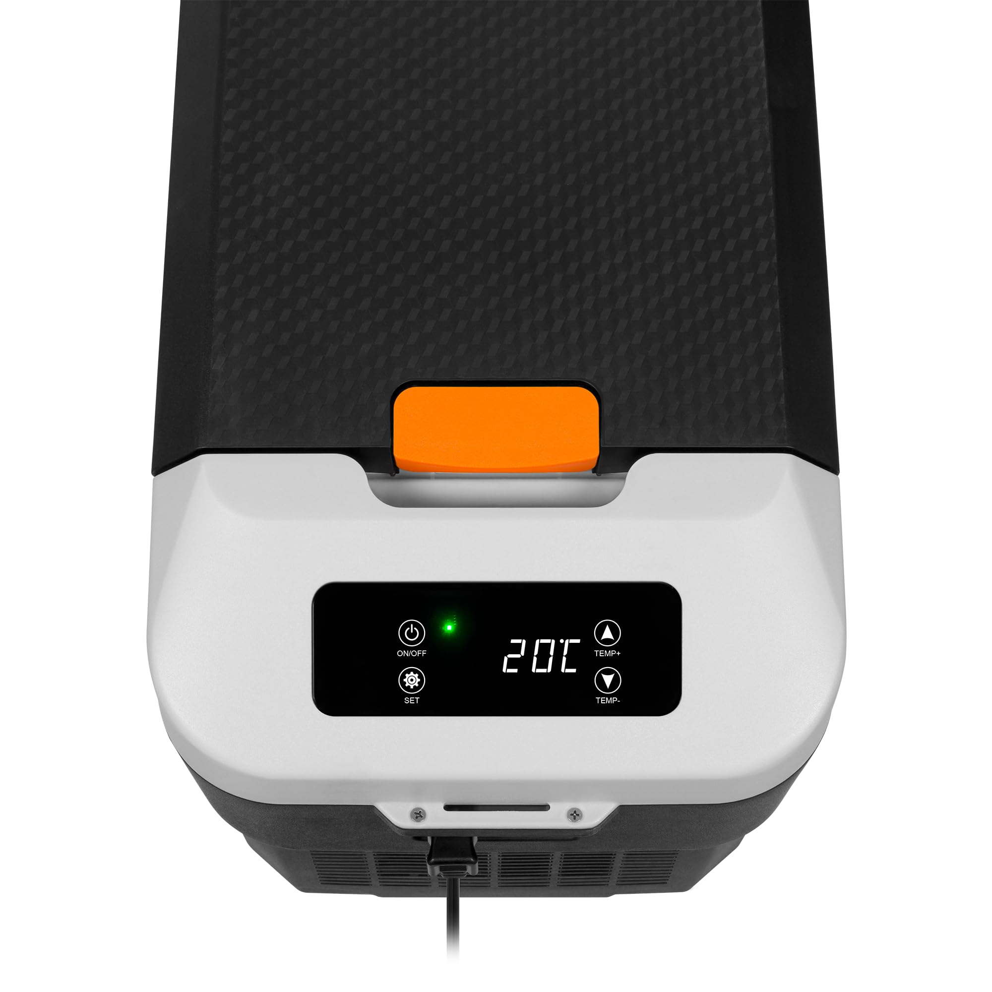 Teesa Frigorifero turistico professionale con funzione di congelamento ~-22°C Capacità a due scomparti 25L CC 12/24V AC 230V Pannello di controllo tattile LED TSA5007