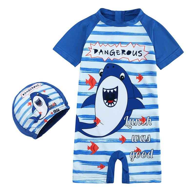 Image of Baby Bucket Swimsuit for Boys | Swimwear with Cap | Swimming Costume | Swimwear and Beachwearr