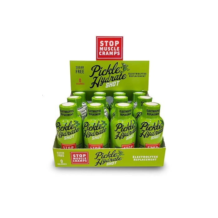Buy Pickle Hydrate Shot for Cramps Relief Electrolyte Replacement