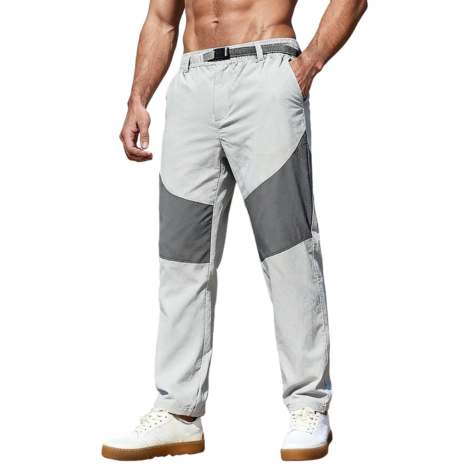 Pantaloni Uomo Trekking Estivi Pantaloni Trekking Convertibili Lavoro Abbigliamento Montagna Eleganti Escursionismo Accessori Pantalone Moto Con Protezioni Da Vestito Estivo Leggeri Impermeabili