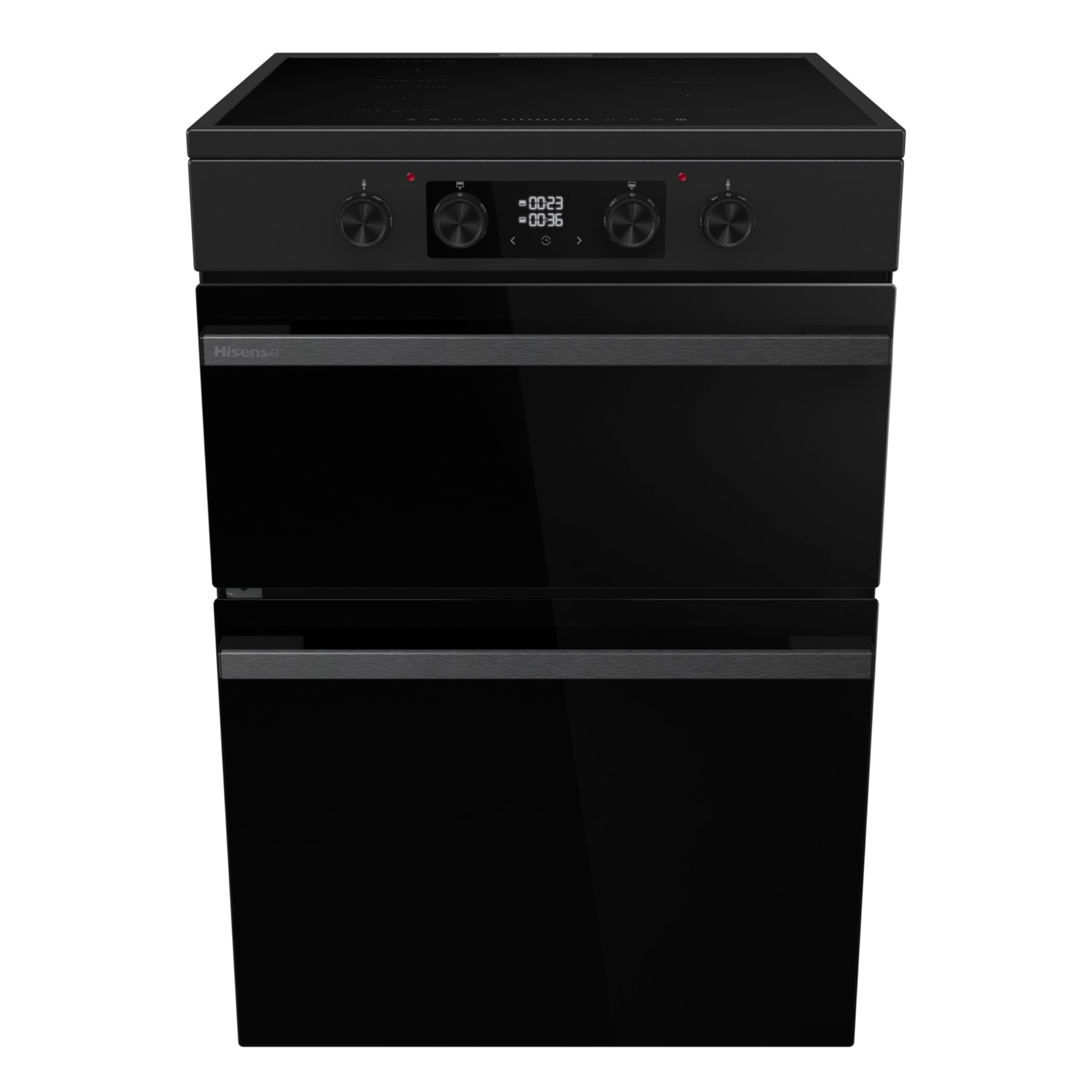 Hisense Hi6 Max 60cm Electric Cooker with Induction Hob HDCEIT6C20B - Jet Black - A Rated