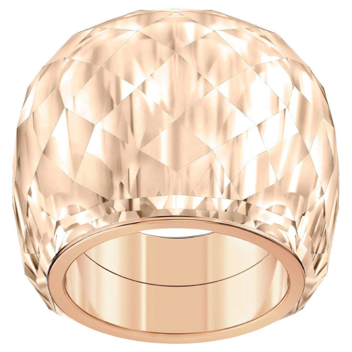 Swarovski Nirvana Ring, Silk, Rose Gold ToneRing Size 6