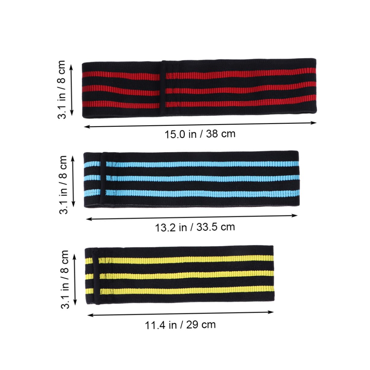 9 Pezzi Cintura Da Allenamento Yoga Fascia Elastica Per L'Anca Piccoli Alberi Per L'Artigianato Cinghia Da Palestra Recees Fascia Di Tensione Cinghia Di Allenamento Fasce