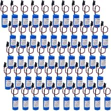 SHENYANG 50 Pack 3V 1756-BA2 Replacement Battery for Allen Bradley 1756-BA2 PLC Controller Assembly BR2/3A-AB 94811501 1756-L1 Battery