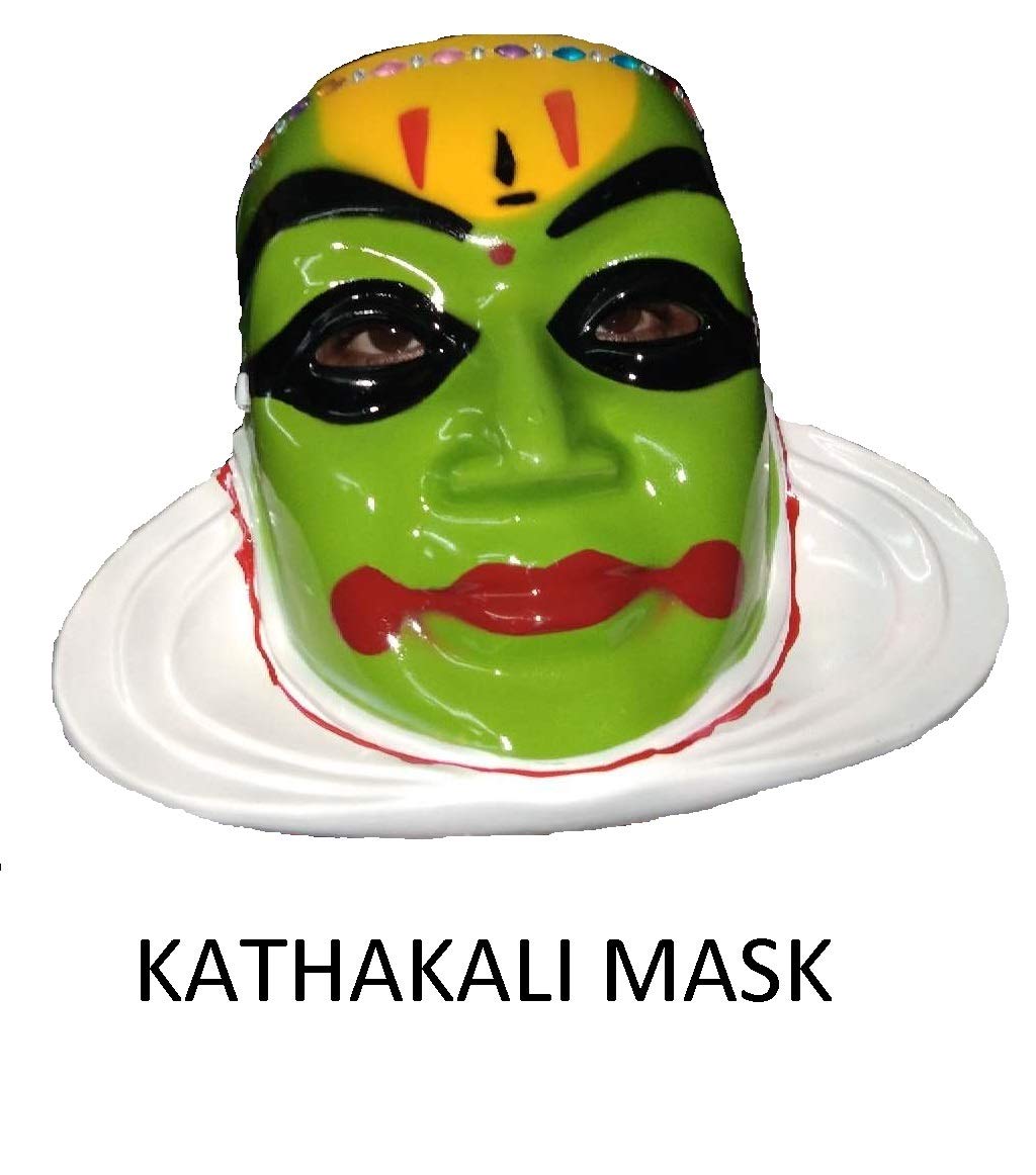 Kkalakriti Kathakali Mask Fit to Most